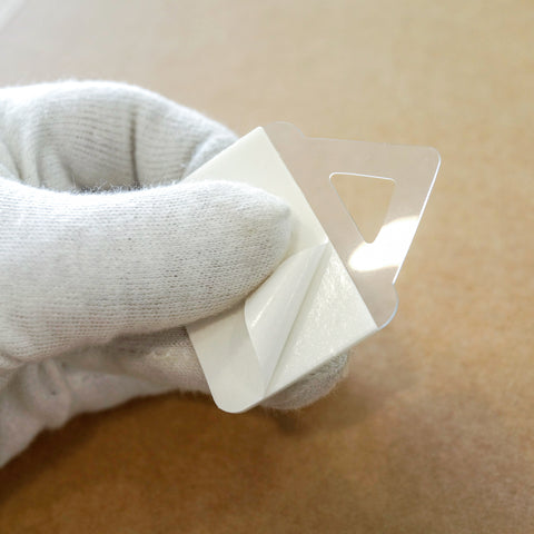 Transparent hanger