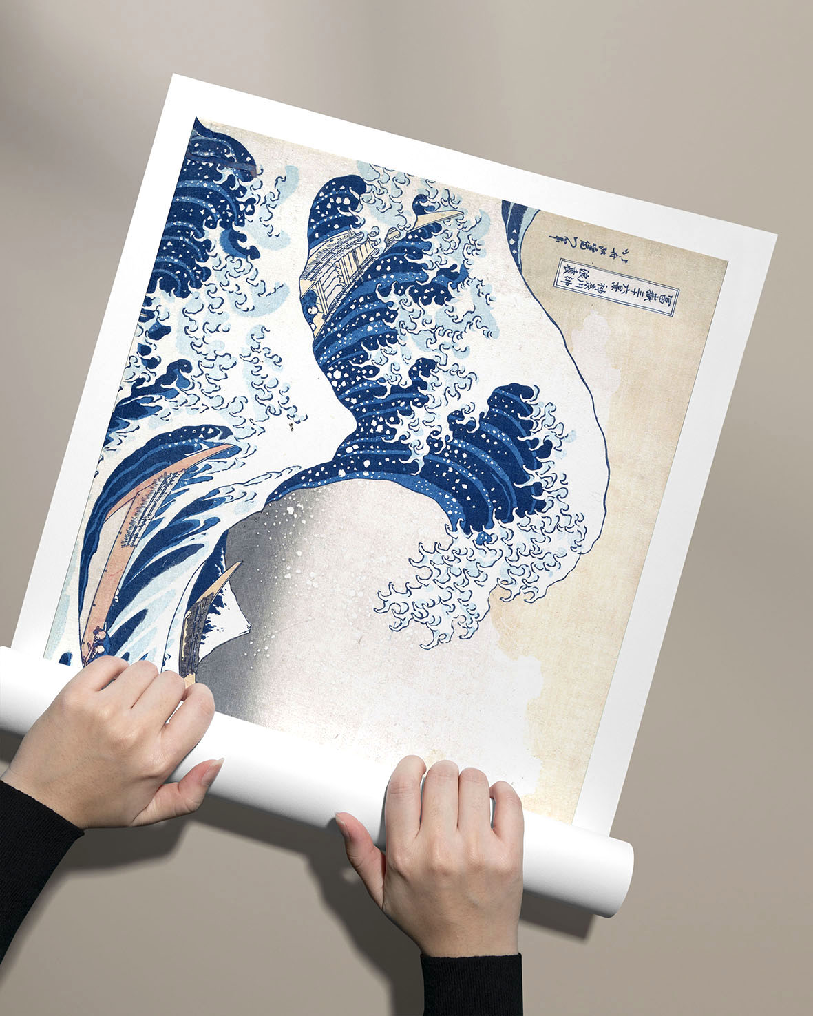 La grande onda di Kanagawa - On the Blue