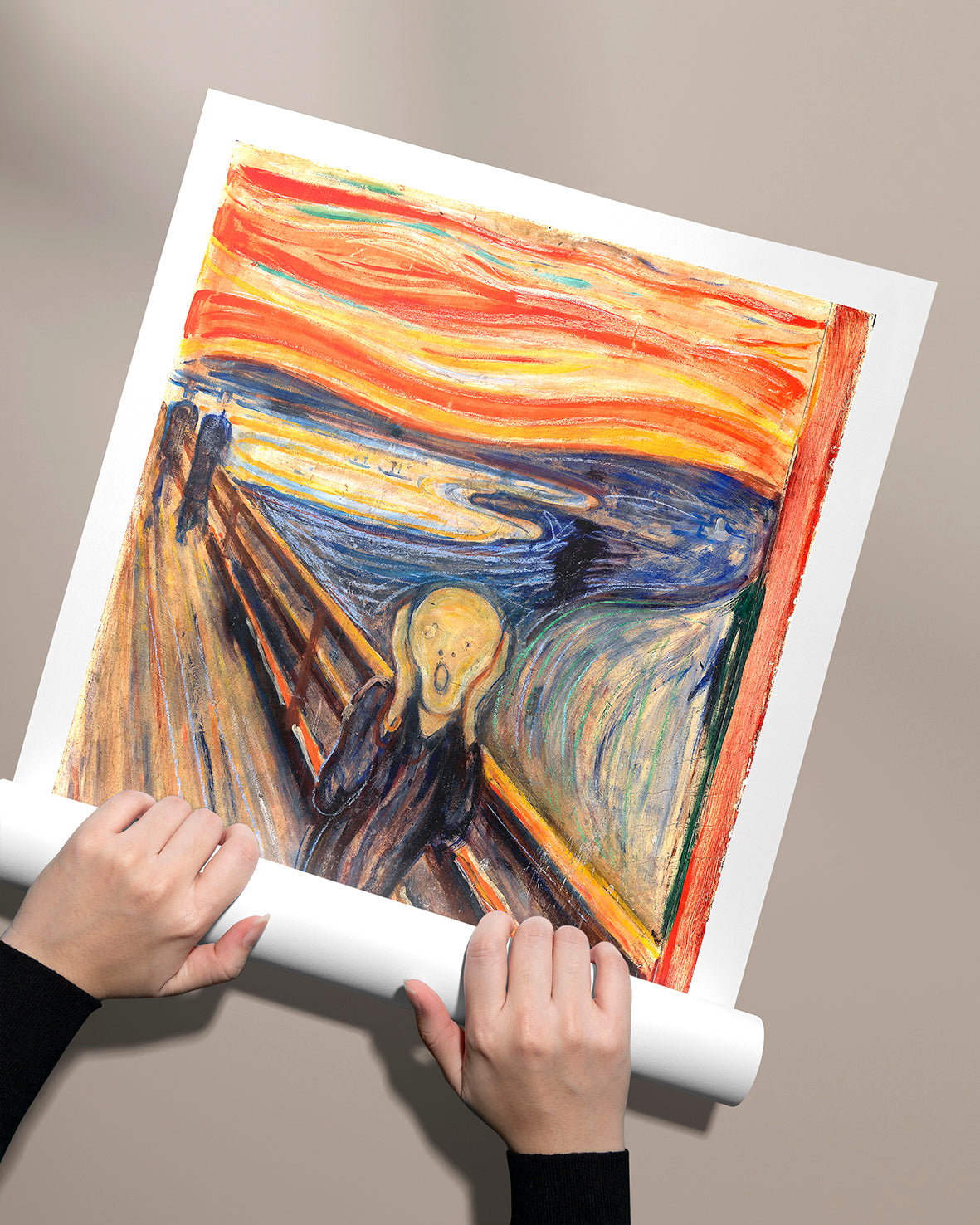 L'urlo | Munch riproduzione dell'opera d'arte – Fineart Connection